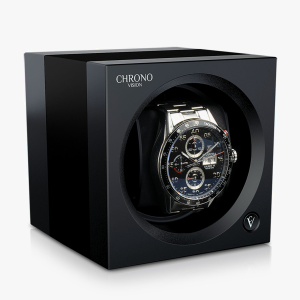 comfortabel automatische-horlogeopwinder-chronovision-one-mat-zwart-geanodiseerd-zwart