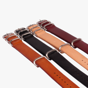 duurzaam vintage-lederen-nato-armband-horlogeband