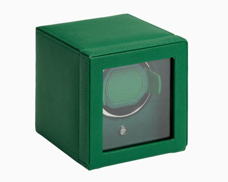 economisch-automatische-horlogeopwinder-groene-kubus