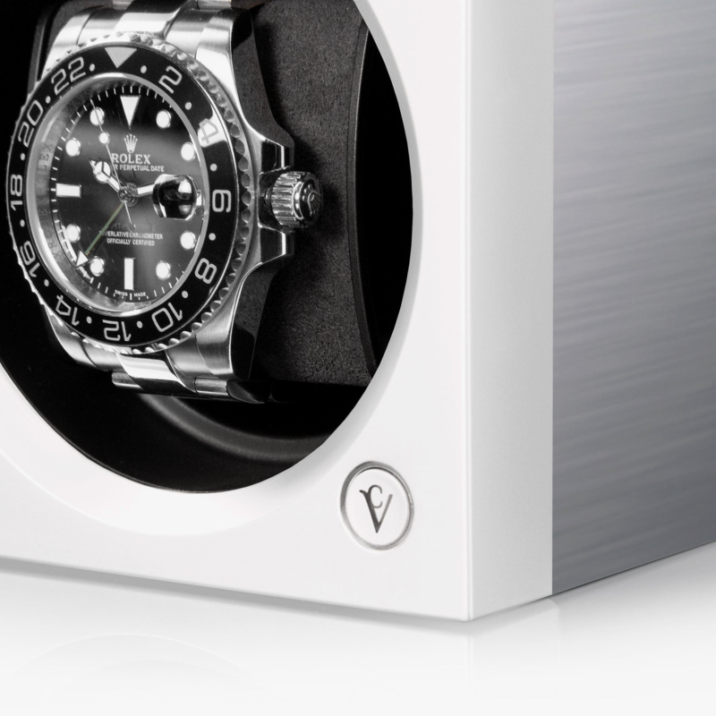 elegant-automatische-horlogeopwinder-chronovision-one-mat-wit-geborsteld-aluminium