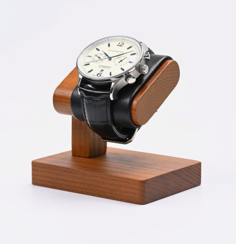 elegant-horlogebox-zwart-hout