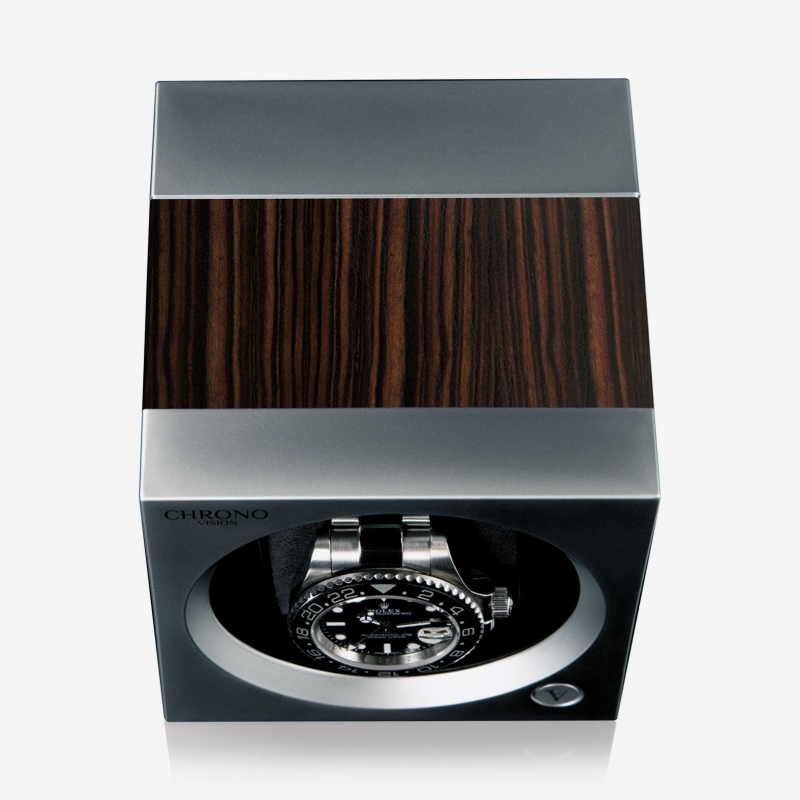 modern ontwerp-automatische-horlogeopwinder-chronovision-one-chroom-mat-zijde-ebbenhout