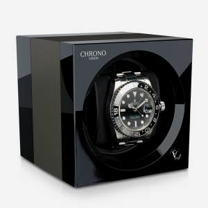 nieuw automatische-horlogeopwinder-chronovision-one-zwart-glanzend-geanodiseerd-titanium