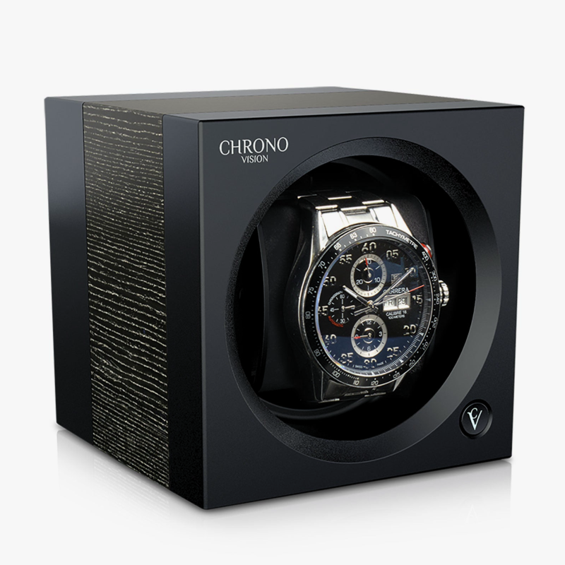 premium-automatische-horlogeopwinder-chronovision-one-mat-zwart-argento-mat