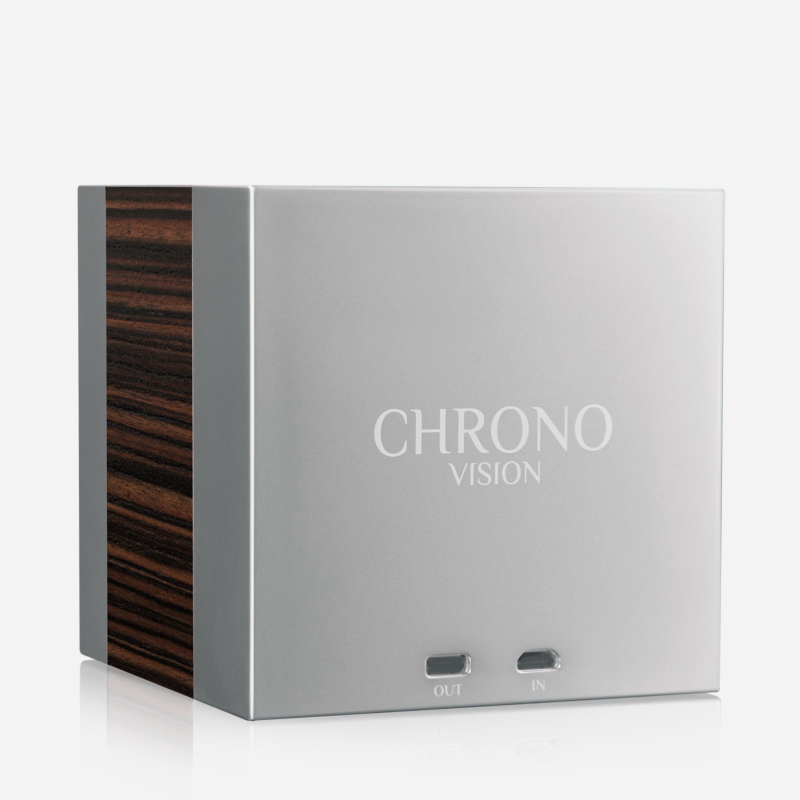 speciale aanbieding-automatische-horlogeopwinder-chronovision-one-chroom-mat-zijde-ebbenhout