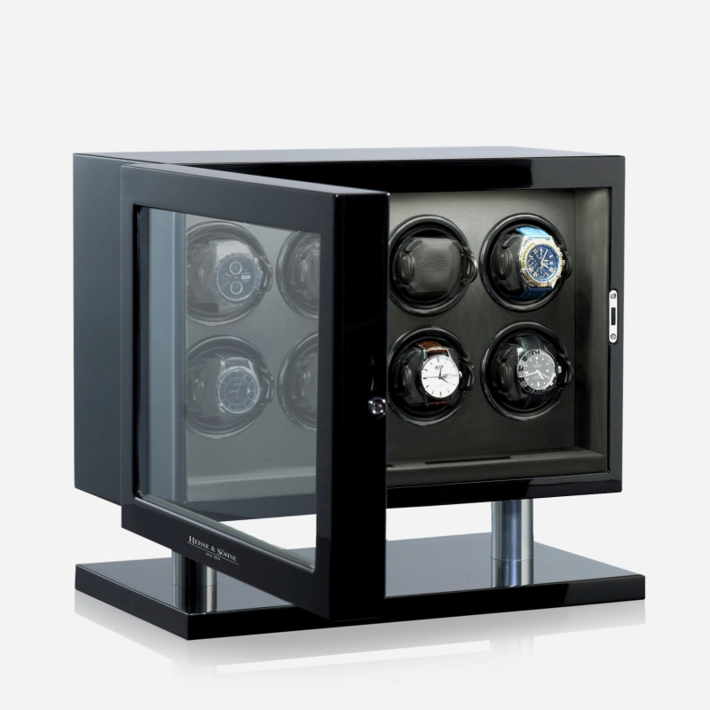 speciale aanbieding-automatische-horlogeopwinder-collector-8-zwart