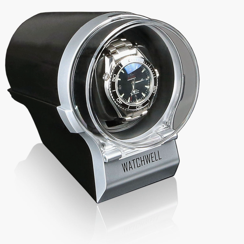 speciale aanbieding-automatische-horlogeopwinder-devo-zilver-zwart