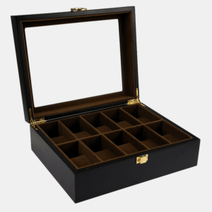 speciale aanbieding horlogebox-hout-luxe
