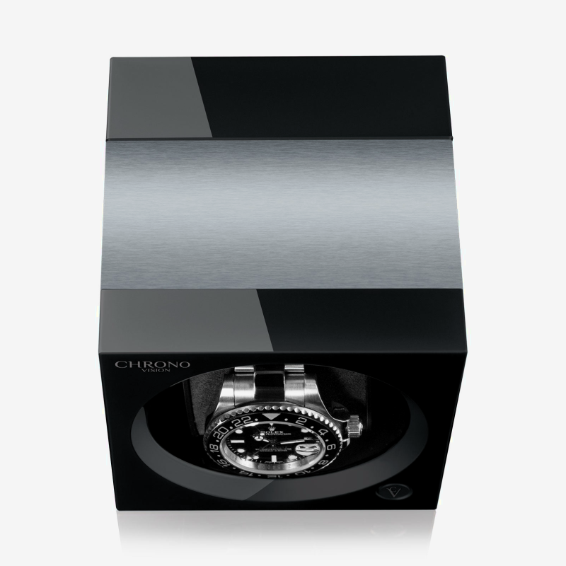 trendy-automatische-horlogeopwinder-chronovision-one-zwart-glanzend-geborsteld-aluminium