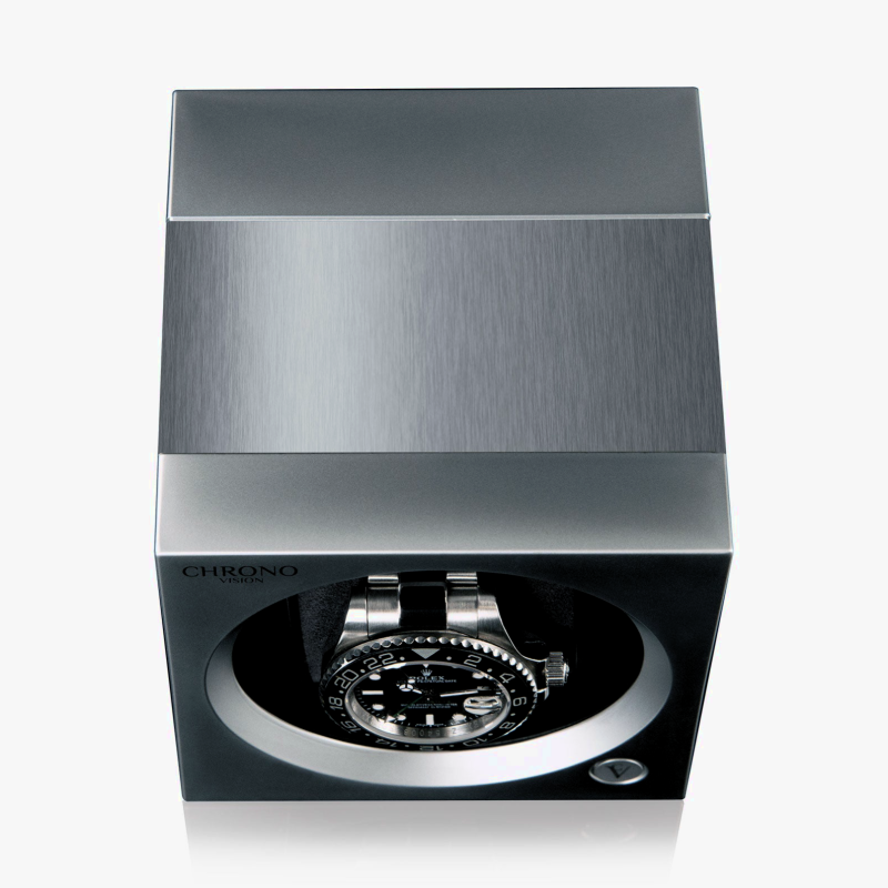 ultiem-automatische-horlogeopwinder-chronovision-one-chroom-mat-aluminium-gebosteld